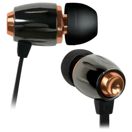 Bello Home Av BDH653BCCP Black & Copper In-ear Headphoneaccs Includes Case/mic/volume Control