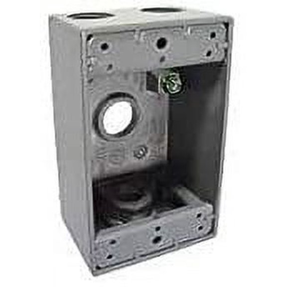 Bell Outdoor 5321-0 Box 4-1/2" Wp 1G-Gray