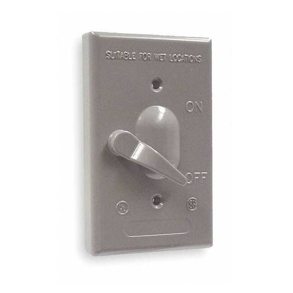 Bell Outdoor Weatherproof Cover with Lever Switch 5137-0