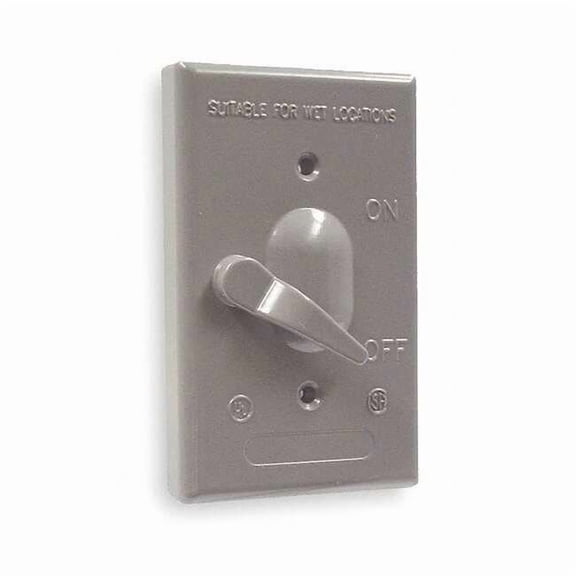 Bell Outdoor Weatherproof Cover with Lever Switch 5137-0