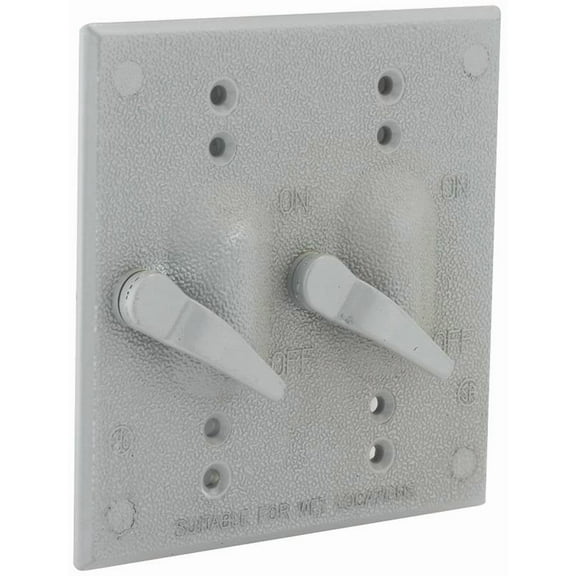 Bell Outdoor Weatherproof Cover with Switches 5124-0