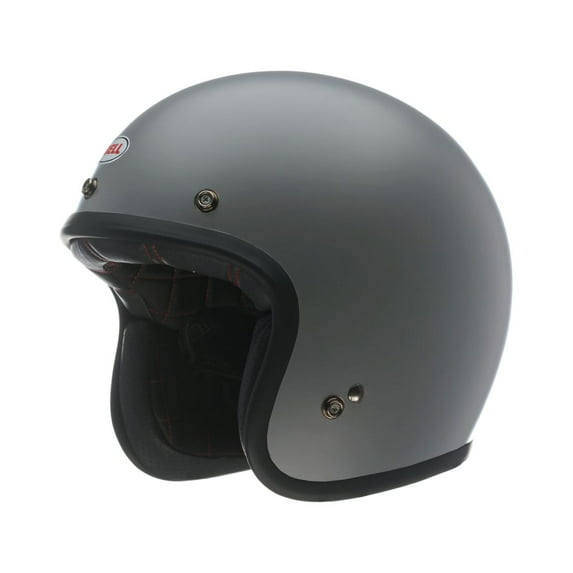Bell Powersports Custom 500 Open Face Helmet Solid Colors Matte Grey Primer XL 7049416