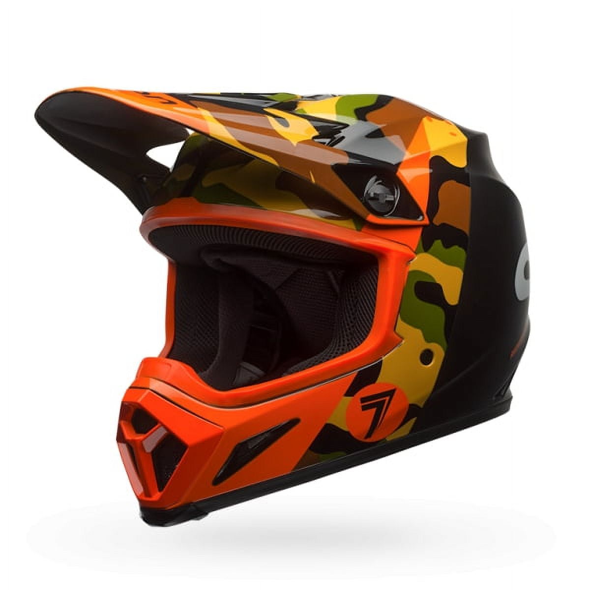 Orange Seven Motocross Helmets Riding Gear Casco Seven Motocross O