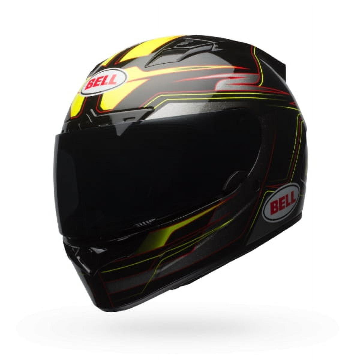 Bell♡　0107 Bell Powersports Vortex Marker Helmet Black/Silver M 7081077