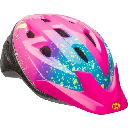 Bell Rally Girls Bike Helmet, Pink Splatter, Child 5+ (52-56cm)