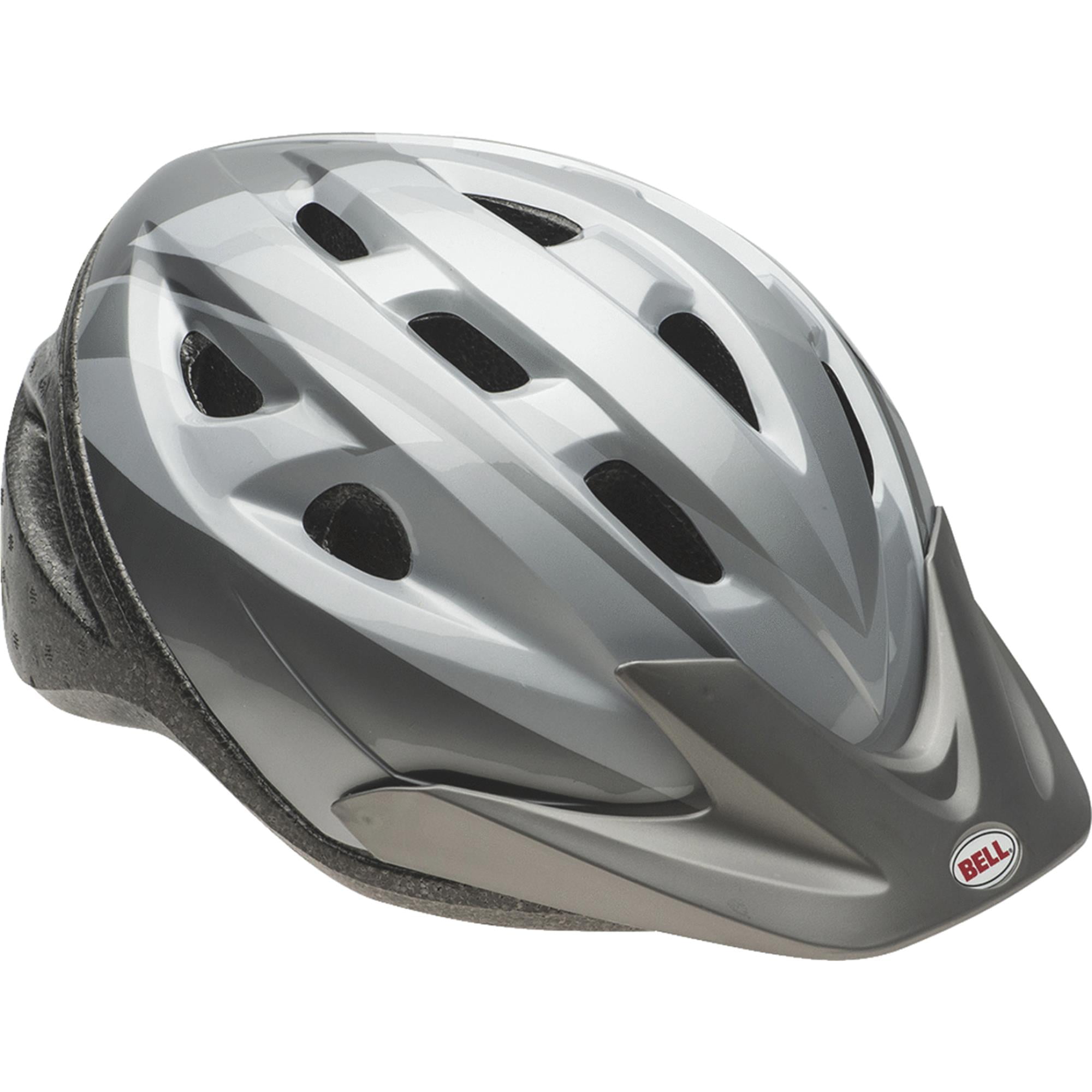 Bell Rig Fang Bike Helmet Silver Titanium Adult 14 57 61cm
