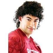 Bell Saved Brown Curly Mullet Wig