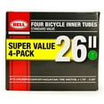 thumbnail image 1 of Bell Schrader Valve Bicycle Inner Tube, 26" x 1.75-2.25", 4-Pack, 1 of 9