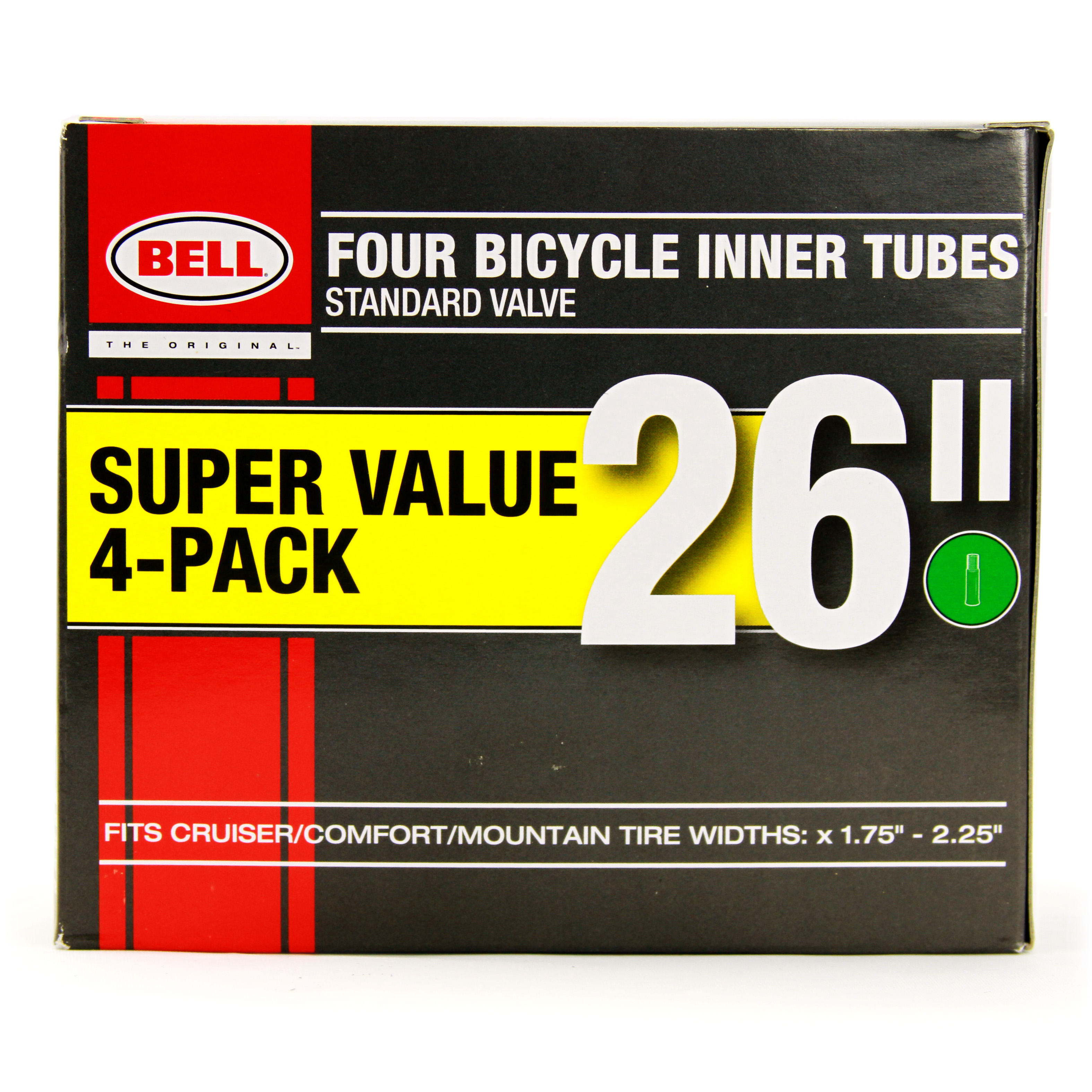 Vavert 3 Camere D'Aria Per Bicicletta 26x1.75-2.1 - Valvola Presta - Copertoncino Per Mountain Bike
