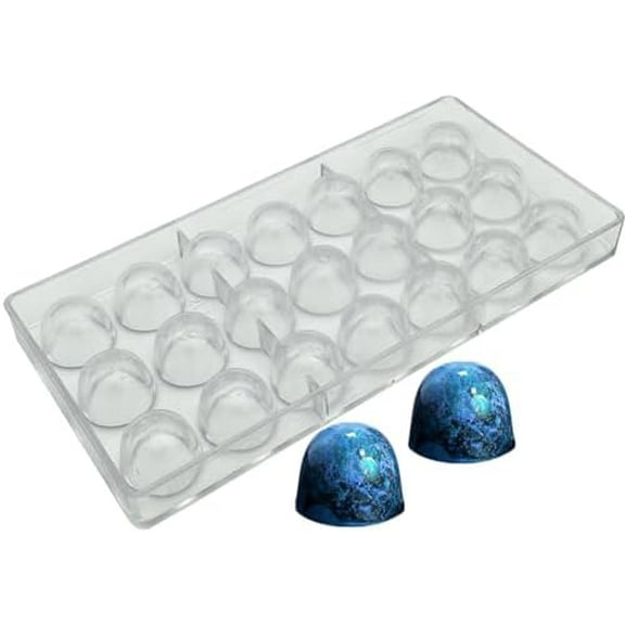 Bell Shape Chocolate Bonbon Mold Polycarbonate Truffle Mould Homemade Chocolates Covered Candy DIY Tool$$Home Decor, Kitchen, & Other