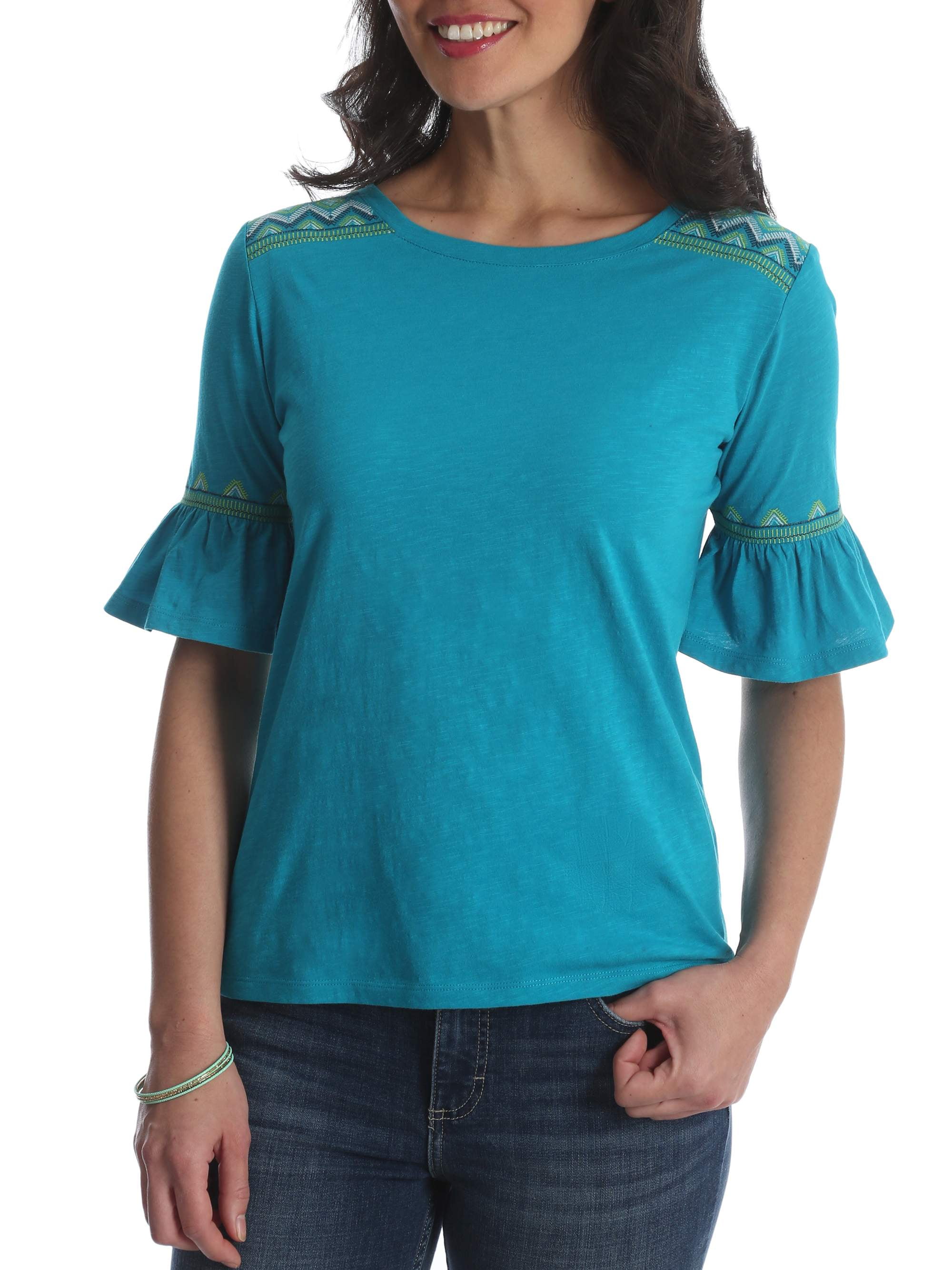 Bell Sleeve Knit Top