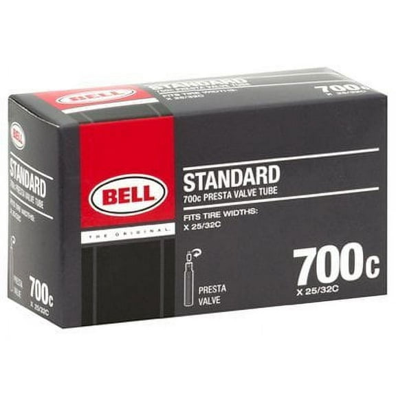 Bell 700C Inner Tube 700x35/43C Schrader Valve - 4 Pack, Multicolor