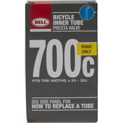 Bell Standard Presta Bicycle Inner Tube, 700c x 25-32c