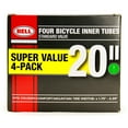 thumbnail image 1 of Bell Standard Schrader Valve Bicycle Inner Tube, 20" x 1.75-2.25", 4-Pack, 1 of 9