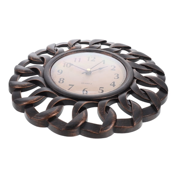 Retro European Design Wall Clock with Silent Mechanism for Home Use Big Size 43.3 Inches