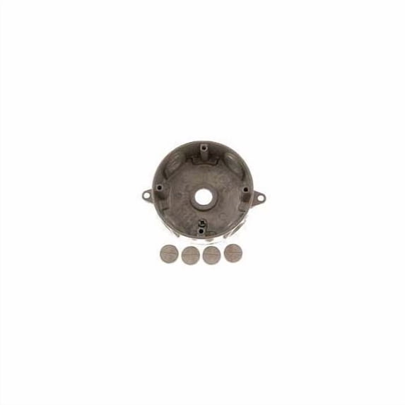 Hubbell Electrical Weatherproof Box Round 5-Outlet Horizontal/Vertical - Bronze Aluminum