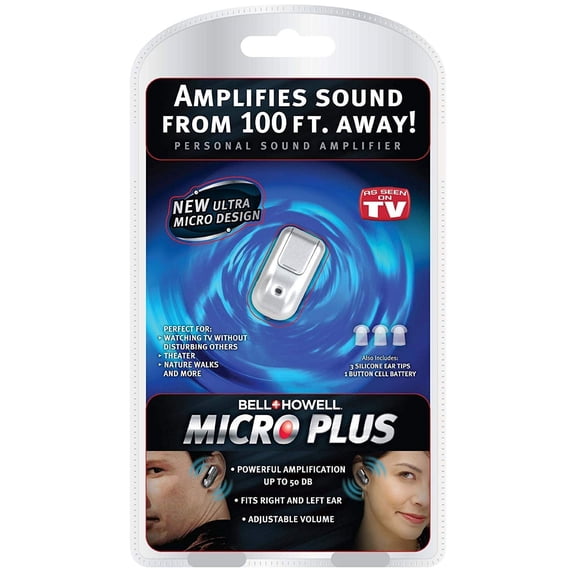 Bell and Howell 8397 Micro Plus Personal Sound Amplifier