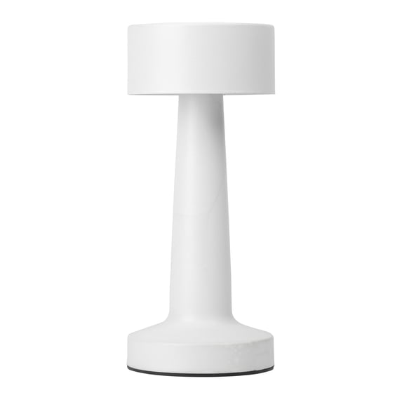 Bell + Howell Chelsea Small Table Lamp, Touch Lamps for Bedroom, LED Rechargeable Lamp, Cordless Lamp Great for Gifting, Small Lamps for Bedroom, Lamps for Living Room, Home Décor, White