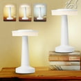 thumbnail image 1 of Bell and Howell Lexington Table Lamp 2 Pack Small Cordless Touch LED Rechargeable Lamp for Bedside Desk Nightstand White, 1 of 7