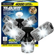 Bell+Howell TRIBURST High Intensity Lighting with 144 LED Bulb, Multi-Directional Triple Panel Light for Indoor and Outdoor, As Seen on TV