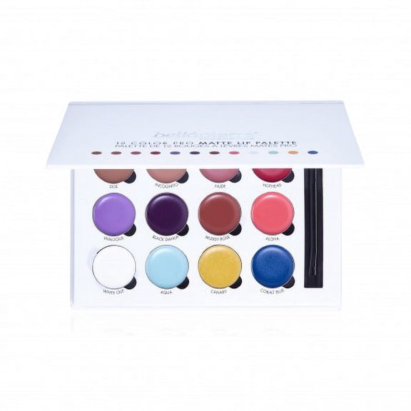 Bellpierre 12 Color Matte Pro Lip Palette