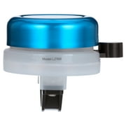 BellBrightz Bicycle Bell with Multicolor Twinkling LEDs, Fits Most Handlebars, Blue