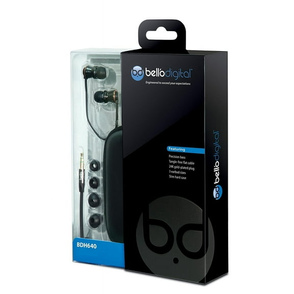 BellO Digital BDH641BCCP In_Ear Headphones with Precision Bass_ Copper