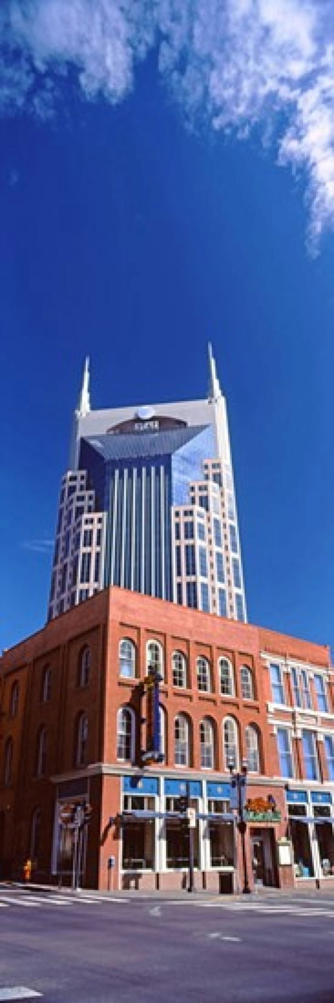 BellSouth Building in Nashville Tennessee USA Canvas Art - Panoramic Images (18 x 6)