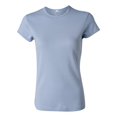 thumbnail image 1 of Bella 1001 T-Shirt Women's Junior Fit 1x1 Baby Rib Cap Sleeve, 1 of 5