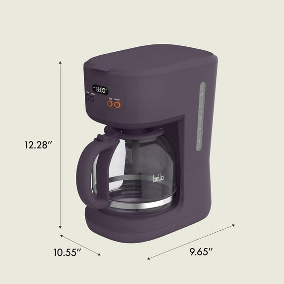 Bella 12 Cup Programmable Coffee Maker