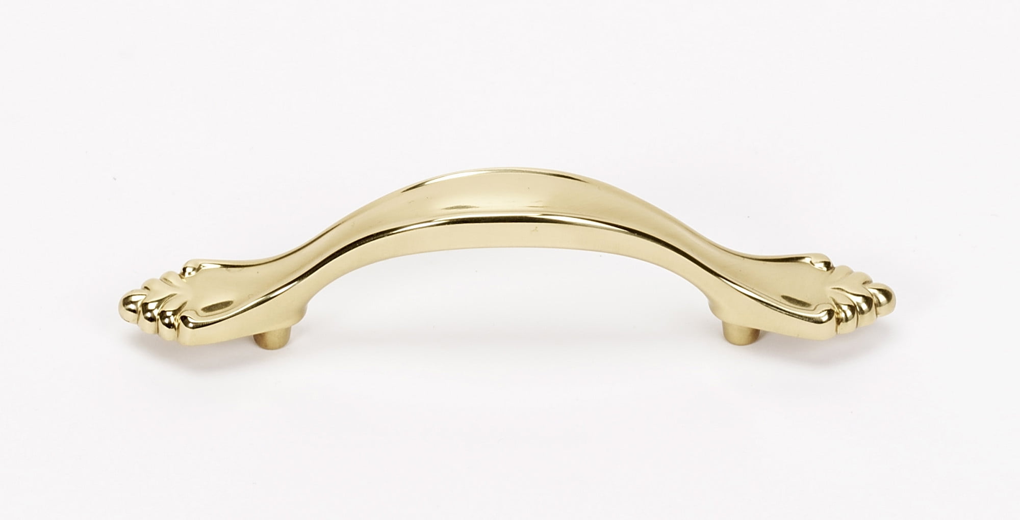 Alno A1455-3-PB Bella 3" Cabinet Pull Polished Brass