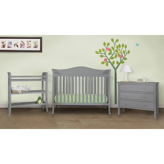 Bella 4-Piece Nursery Set, Grey