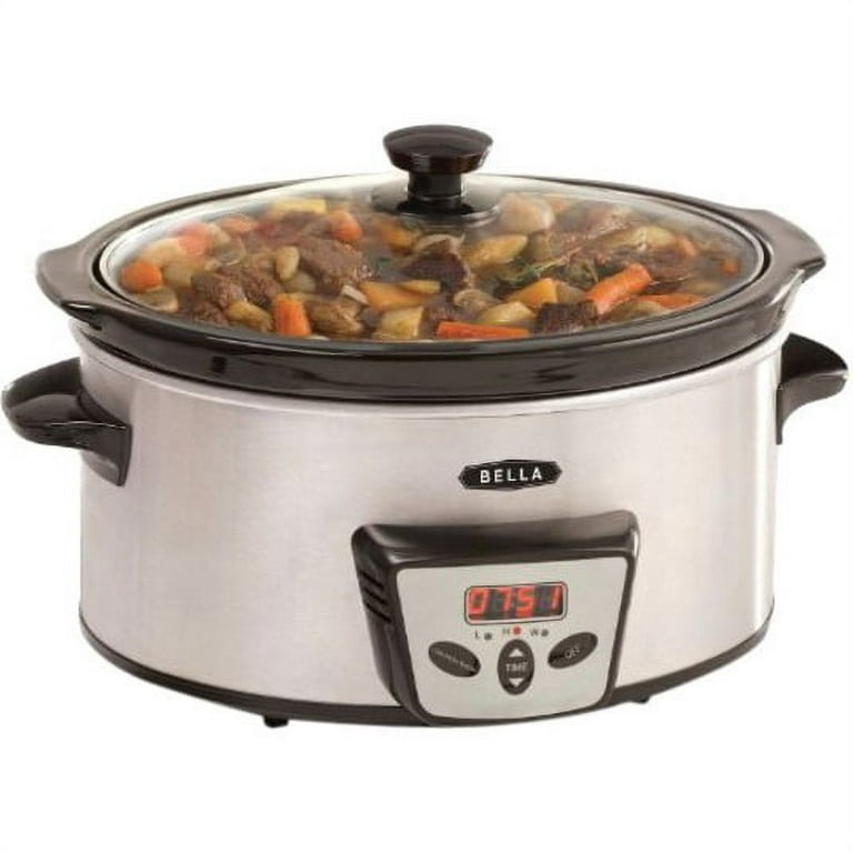 Bring home a Bella 5-Quart Slow Cooker for just $25 shipped today