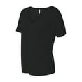 thumbnail image 1 of Bella + Canvas Women's Slouchy V-Neck Tee, 1 of 3