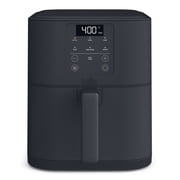 bella AIRFRY 6 Qt Slim Digital Air Fryer with EverGood Ceramic Nonstick Coating, 6 Preset Cooking Options, Slate