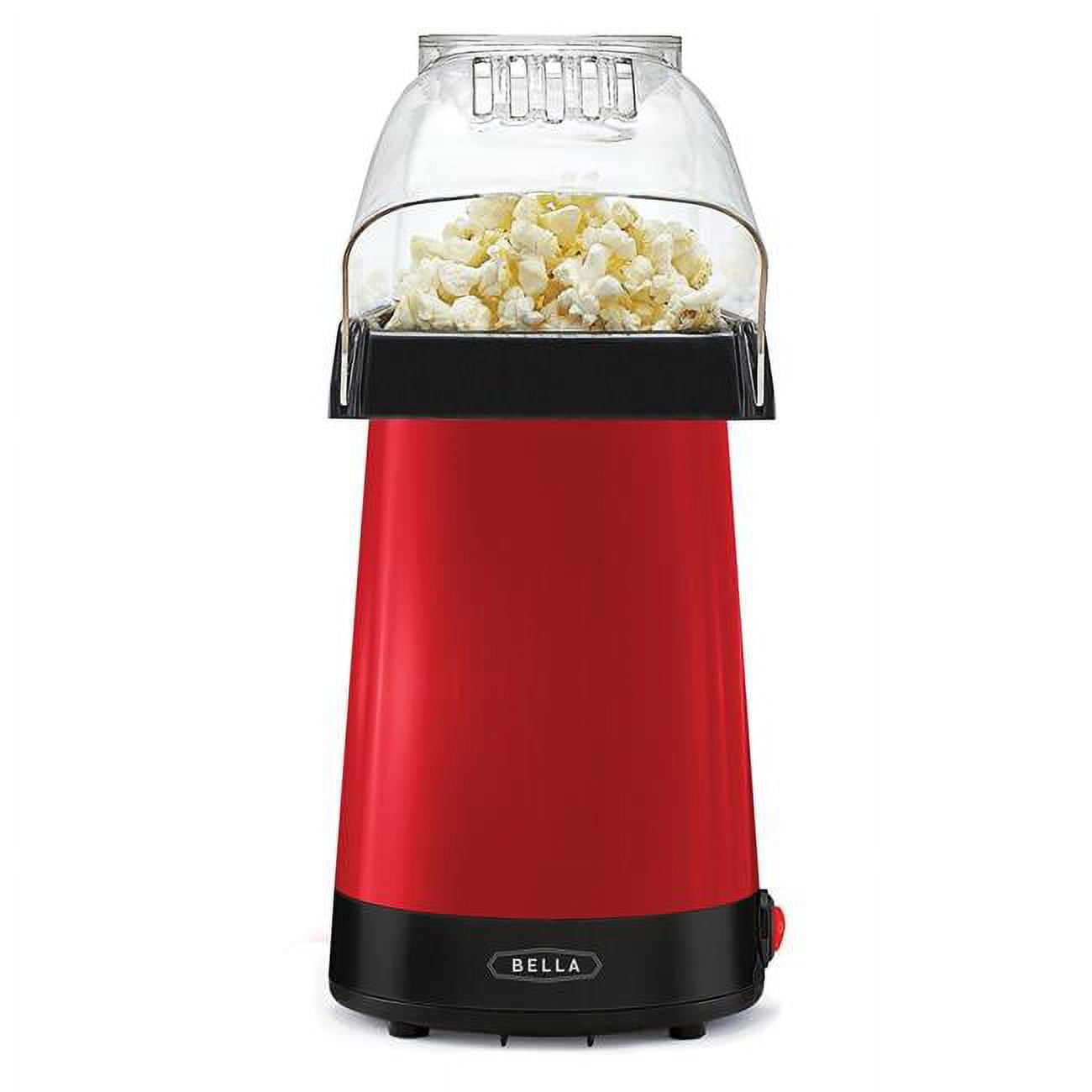 Bella BELPOPCR-RED Hot Air Popcorn Maker, Red 