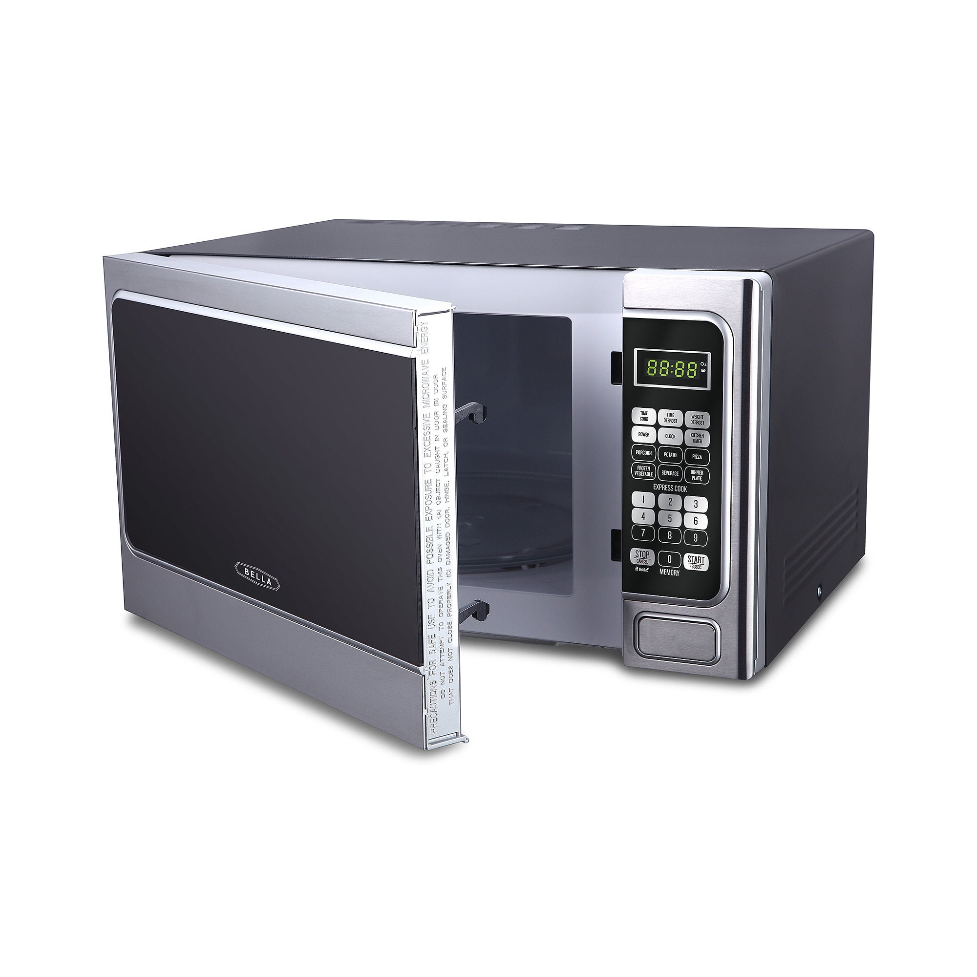 Nexel® Countertop Microwave Oven With KeyPad Control, 1000 Watts, 1.1 Cu.  Ft.