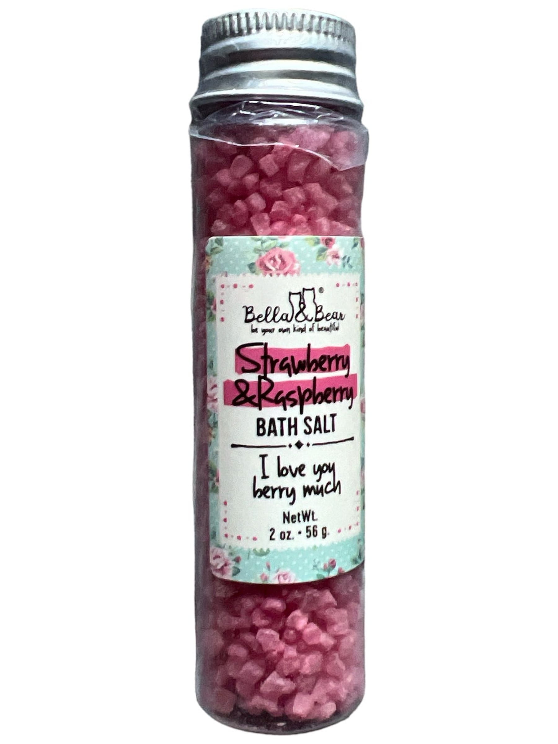 Bella & Bear Strawberry & Raspberry Bath Salts - Walmart.com