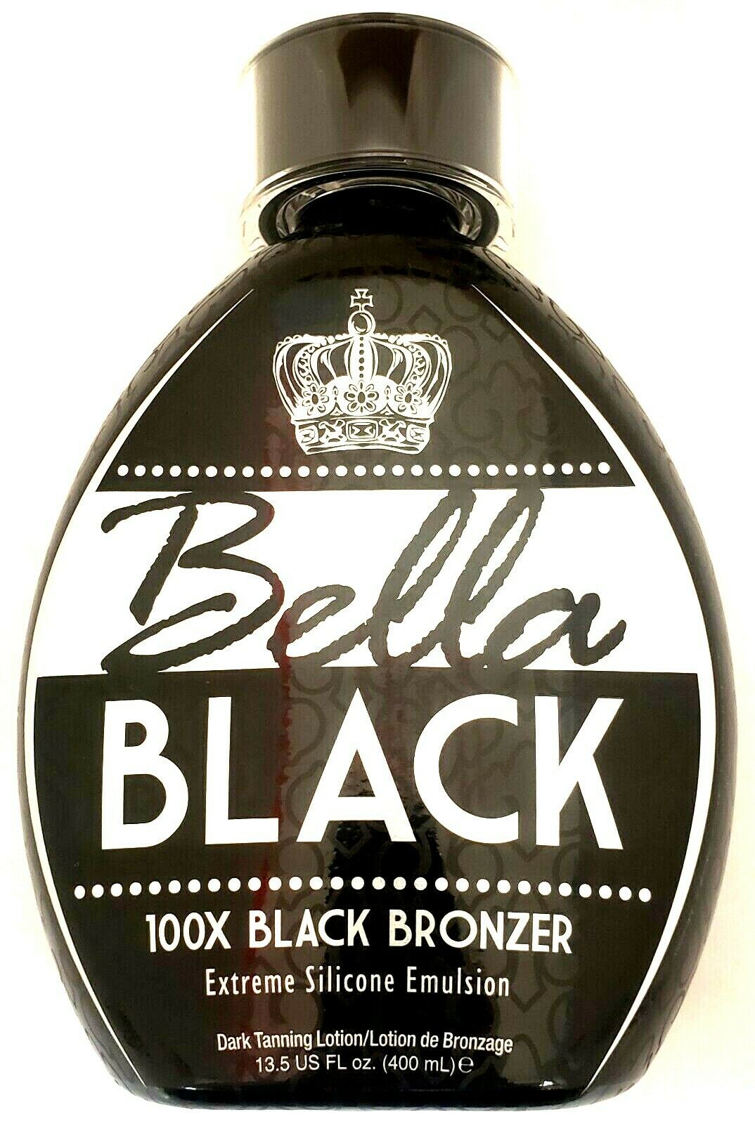 Bella Black 100X Black Bronzer Extreme Silicone Tanning Lotion By Dolce Vita Tan - image 1 of 2