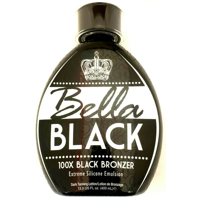 Bella Black 100X Black Bronzer Extreme Silicone Tanning Lotion By Dolce Vita Tan