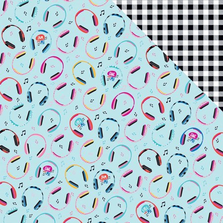 Bella Blvd Addison Collection 12 X 12 Double Sided Paper Playlist