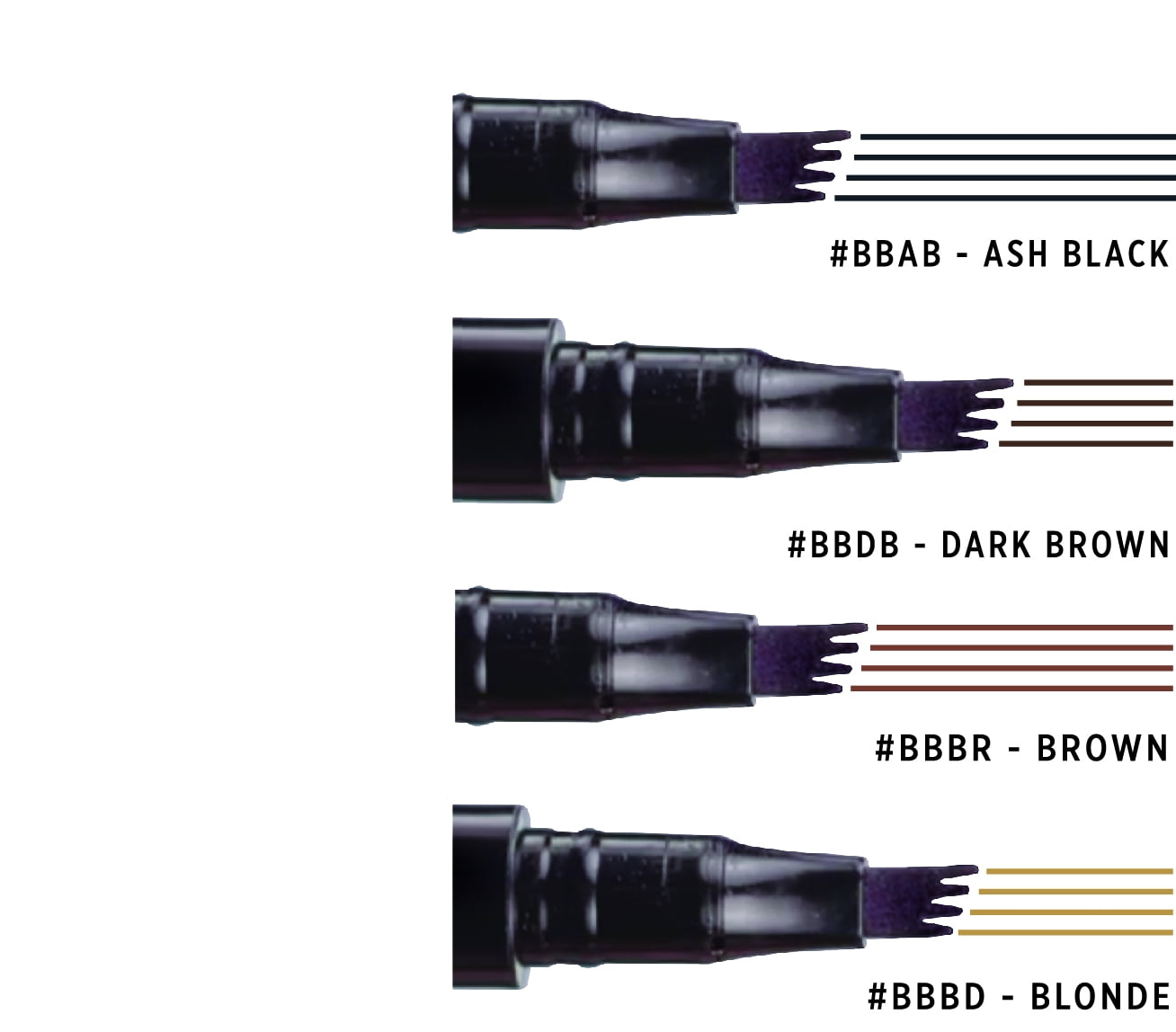 Bella Brow Microblading Eyebrow Pen, Assortment, As Seen on TV