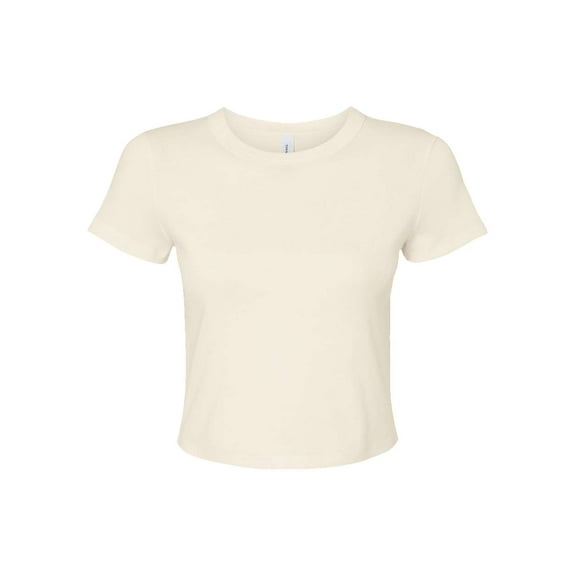 Bella + Canvas 1010BE Ladies' Micro Ribbed Baby Tee (2 PACK)