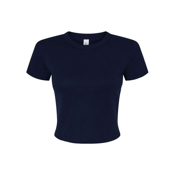 Bella + Canvas 1010BE Ladies' Micro Ribbed Baby Tee (2 PACK)