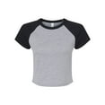 thumbnail image 1 of Bella + Canvas 1201 Ladies' Micro Ribbed Raglan Baby Tee (2 PACK), 1 of 1