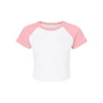 thumbnail image 1 of Bella + Canvas 1201 Ladies' Micro Ribbed Raglan Baby Tee (2 PACK), 1 of 1