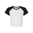 thumbnail image 1 of Bella + Canvas 1201 Ladies' Micro Ribbed Raglan Baby Tee (2 PACK), 1 of 1