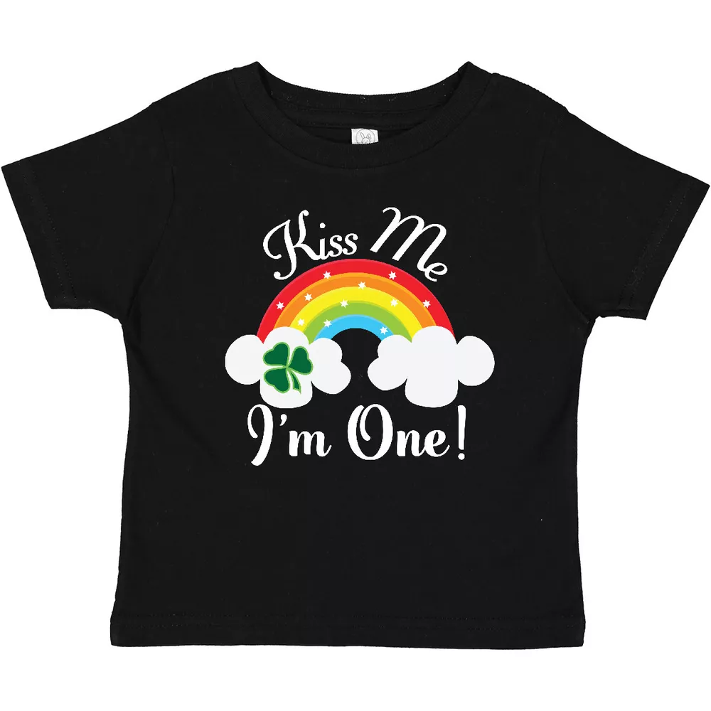 Bella Canvas 1st Birthday Kiss Me Im One Baby Toddler Shirt Year Old ...