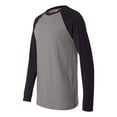 thumbnail image 1 of Bella + Canvas 3000C Men's Jersey Long-Sleeve Baseball T-Shirt, 1 of 4