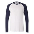 thumbnail image 1 of Bella + Canvas 3000C Men's Jersey Long-Sleeve Baseball T-Shirt, 1 of 5
